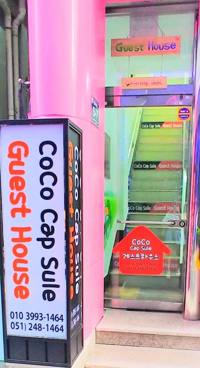Coco Capsule Guesthouse Busan Exterior foto